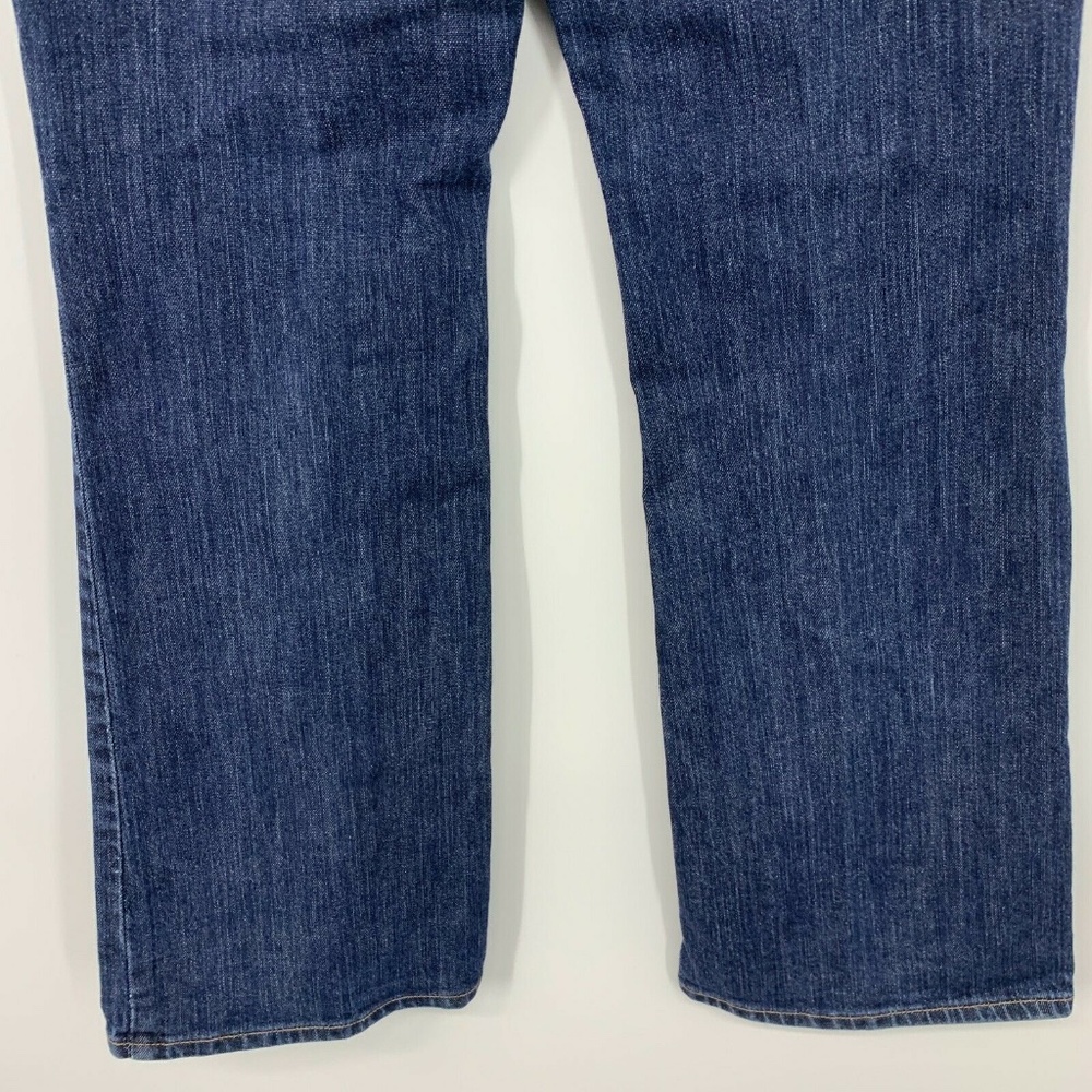 Eddie Bauer Curvy Dark Blue Bootcut Jeans - Picture 7 of 7